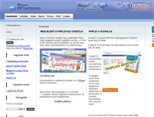 Tablet Screenshot of phplinkdirectory.hu